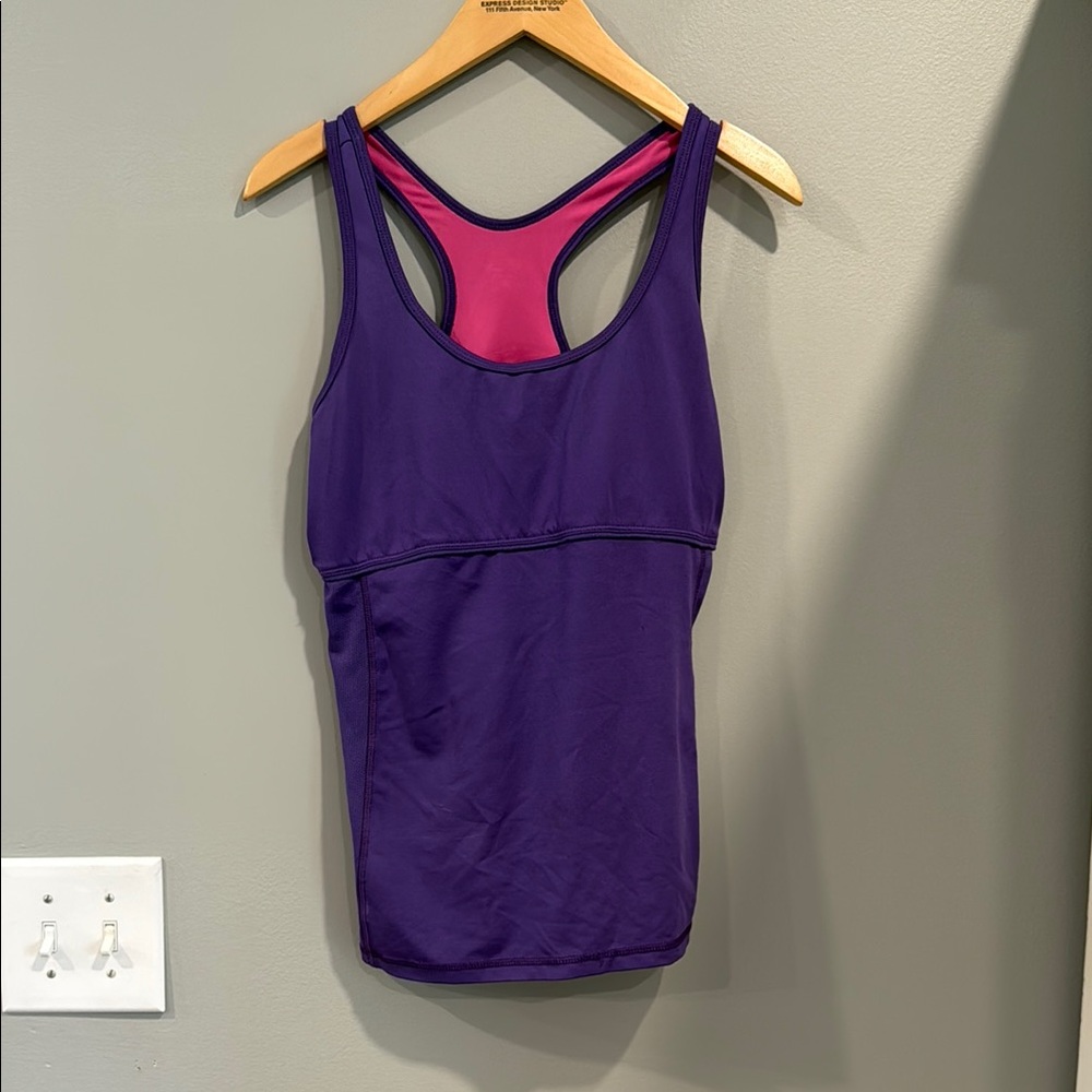 C9 by Champion Purple Racerback Tank Top
